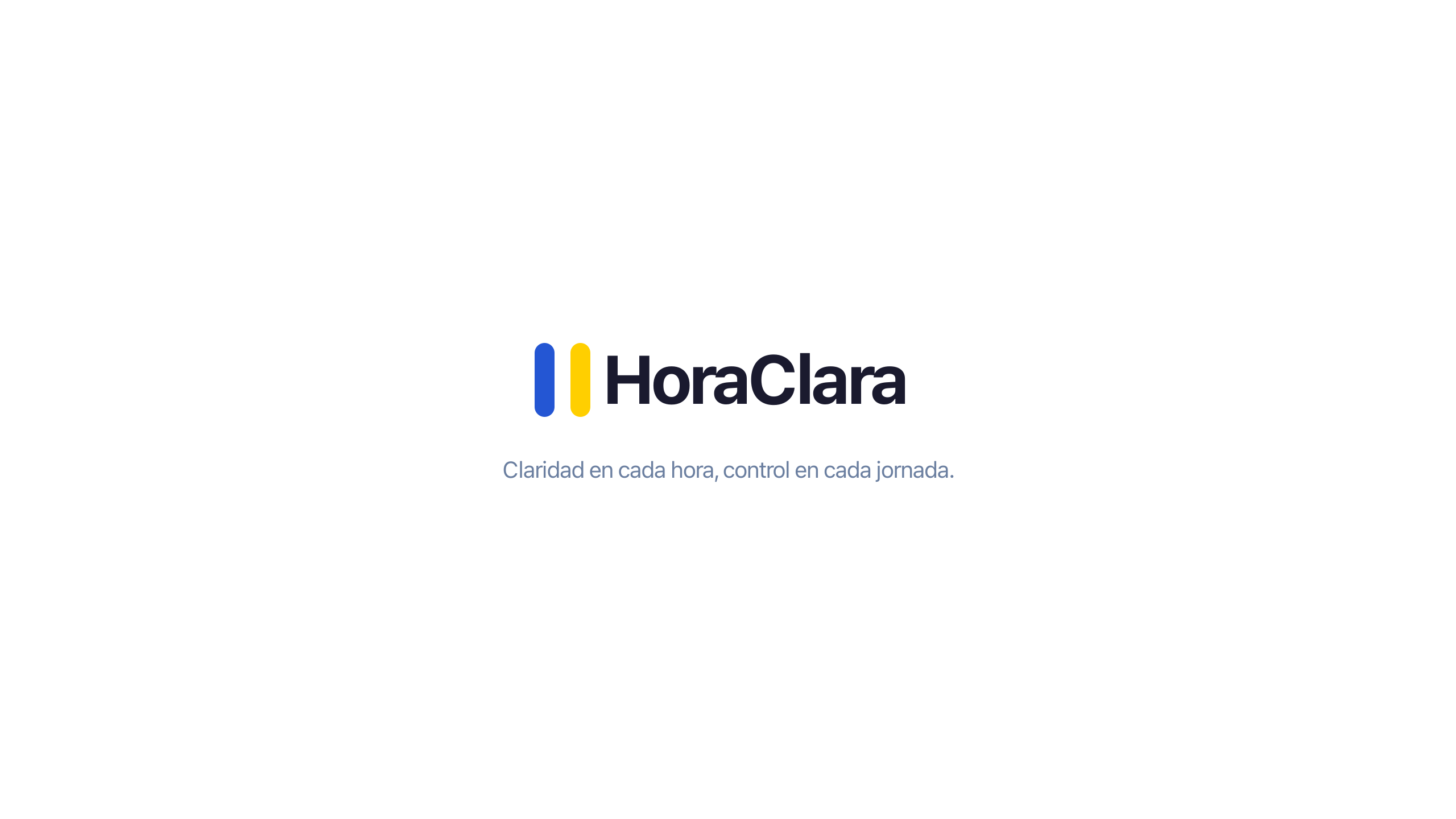 Banner YouTube HoraClara — variante clara